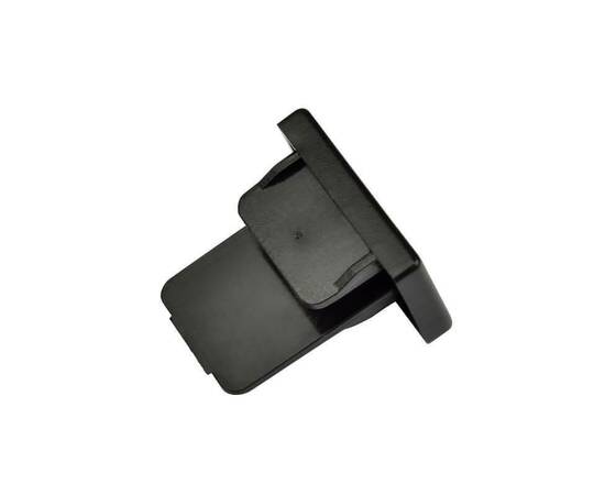 Заглушка торцевая Volpe UFB-Q121 C21 Black 1 Polybag UL-00001278