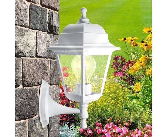 Уличный настенный светильник ЭРА НБУ 04-60-001 белый Б0048113, изображение 2