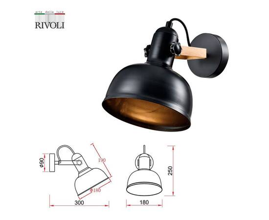 Спот Rivoli Nathalie 4121-401 Б0054988, изображение 3