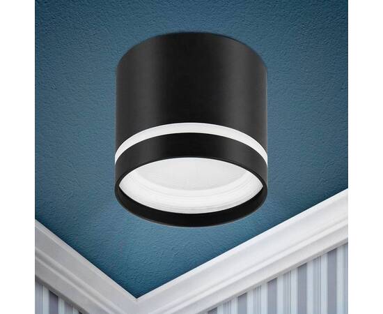Накладной светильник ЭРА OL9 GX53 BK/WH Б0048542, изображение 4