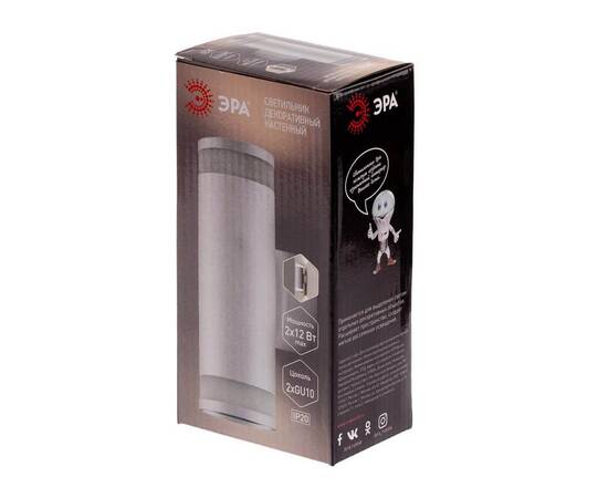 Декоративная подсветка ЭРА WL30 GU10 WH Б0049015, изображение 2