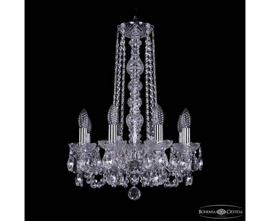 Подвесная люстра Bohemia Ivele Crystal 1402/8/141/h-57 Ni