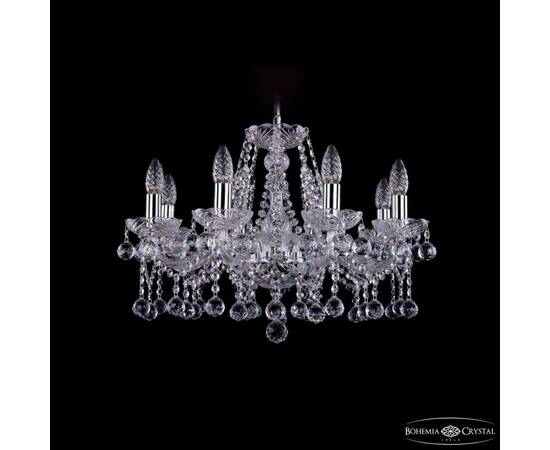 Подвесная люстра Bohemia Ivele Crystal 1413/8/200 Ni Balls