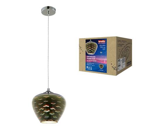 Подвесной светильник Fametto Galassia DLC-G447 E27 CHROME