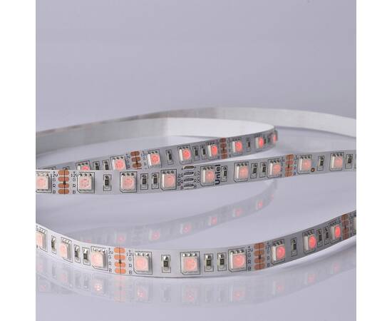 Светодиодная лента Uniel ULS-M25-5050-60LED/m-10mm-IP20-DC12V-14,4W/m-5M-RGB PROFI катушка в гермети