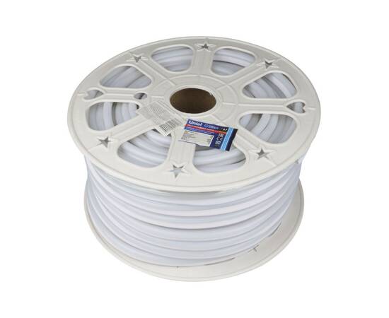 Светодиодная лента Uniel ULS-N21-2835-120LED/m-8mm-IP67-220V-8W/m-50M-BLUE бобина