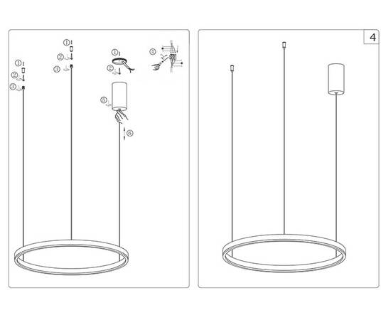 Подвесной светильник Kink Light Тор 08212,19A(3000K), изображение 2
