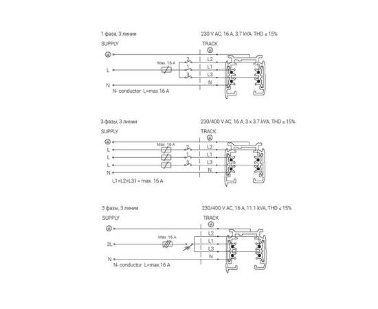 Подвесной шинопровод Nowodvorski Ctls Track 8715, изображение 5