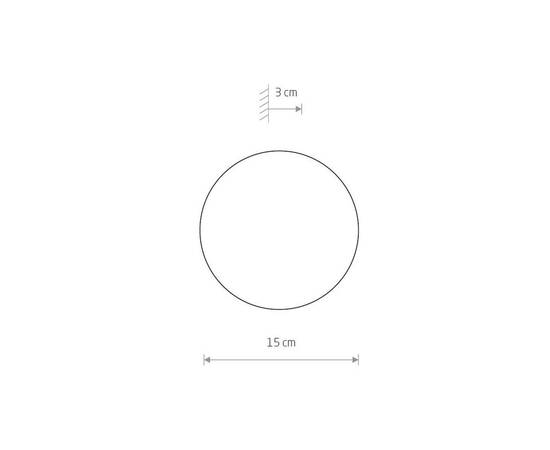 Настенный светильник Nowodvorski Ring Led S 7634, изображение 3