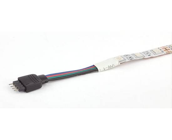 Светодиодная влагозащищенная лента ЭРА 14,4W/m 60LED/m 5050SMD RGB 5M 5050kit-14,4-60-12-IP65-RGB-5m, изображение 3