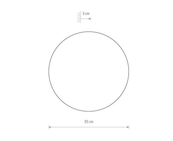Настенный светильник Nowodvorski Ring Led L 7636, изображение 3