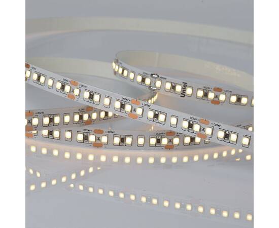Светодиодная лента Uniel ULS-2835-168LED/m-10mm-IP20-DC24V-14W/m-5M-3000K катушка в герметичной упак