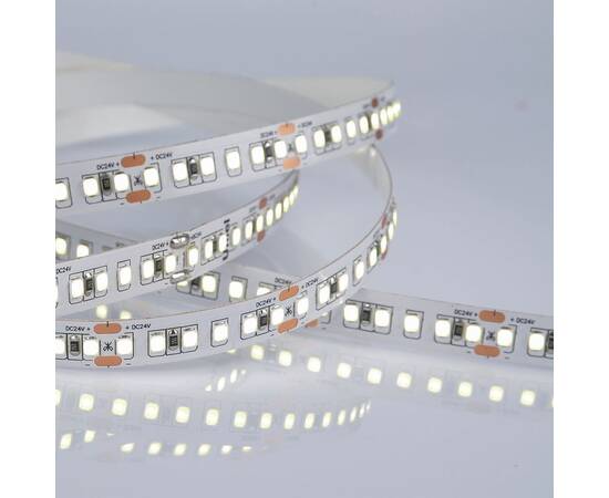 Светодиодная лента Uniel ULS-2835-168LED/m-10mm-IP20-DC24V-14W/m-5M-6500K катушка в герметичной упак, изображение 2