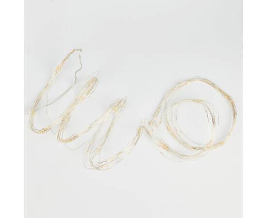 Гирлянда Uniel ULD-E0200-200/STB/3AA WARM WHITE IP44