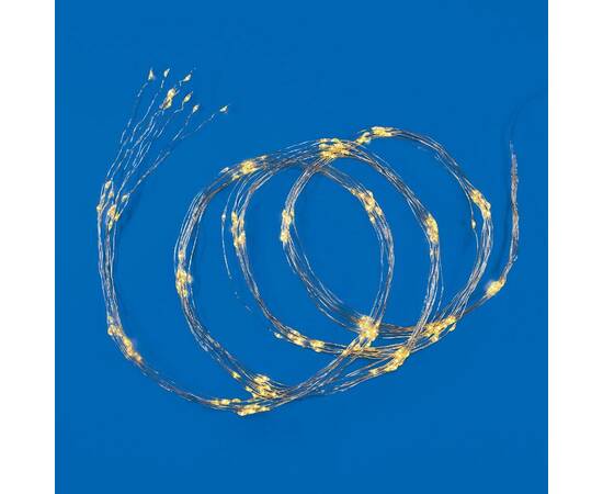 Гирлянда Uniel ULD-E0200-200/STB/3AA WARM WHITE IP44, изображение 4