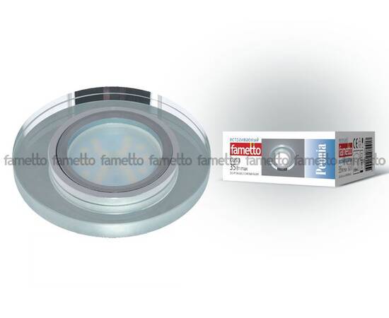 Встраиваемый светильник Fametto Peonia DLS-P106 GU5.3 CHROME/SILVER