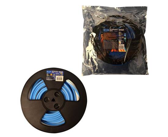 Светодиодная лента Uniel ULS-N11-2835-120LED/m-8mm-IP67-DC24V-10W/m-15M-BLUE катушка в герметичной у