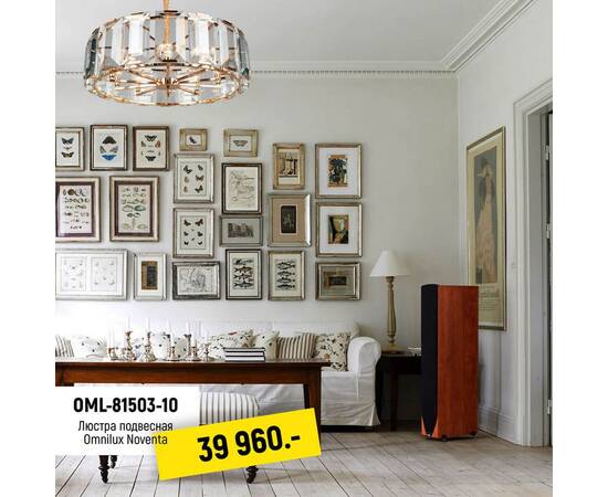 Подвесная люстра Omnilux Noventa OML-81503-10, изображение 16