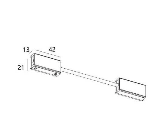Коннектор гибкий Italline Fantom IT010-4012 black, изображение 2