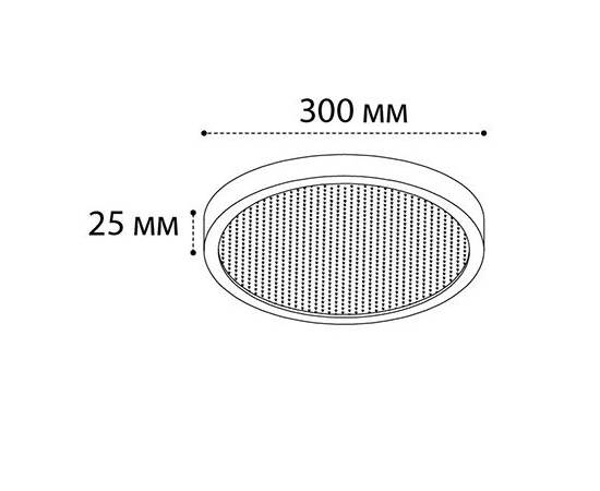 Потолочный светодиодный светильник Italline IT011-5021 black, изображение 2