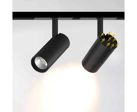 Трековый светодиодный светильник iLedex Technical Vision 4822-007-D75-30W-38DG-3000K-BK, изображение 2