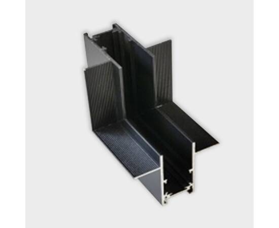 Коннектор L-образный вертикальный Italline Atom IT012-5033 black