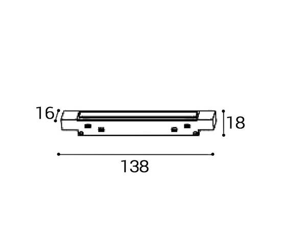 Коннектор прямой Italline Atom IT012-5040 black, изображение 4