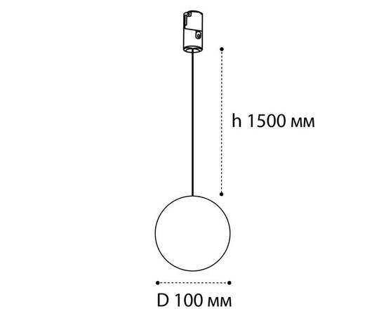 Трековый светодиодный светильник Italline IT010-4020 black 3000K, изображение 2