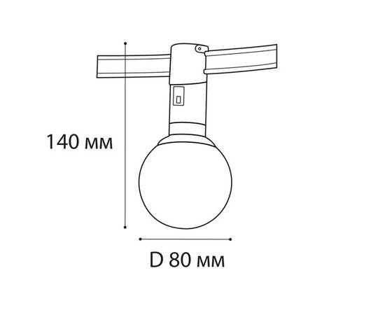 Трековый светодиодный светильник Italline IT010-4021 black 3000K, изображение 3