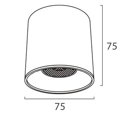 Трековый светодиодный светильник Italline IT09-9016 black 3000K, изображение 2