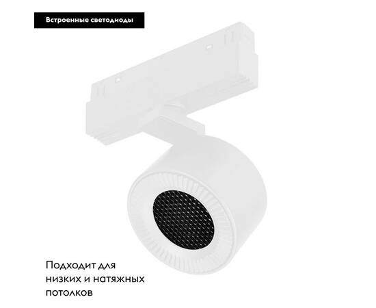 Трековый светодиодный светильник Arlight Mag-Orient-Point-R80-12W Day4000 048404 (#акция#), изображение 2