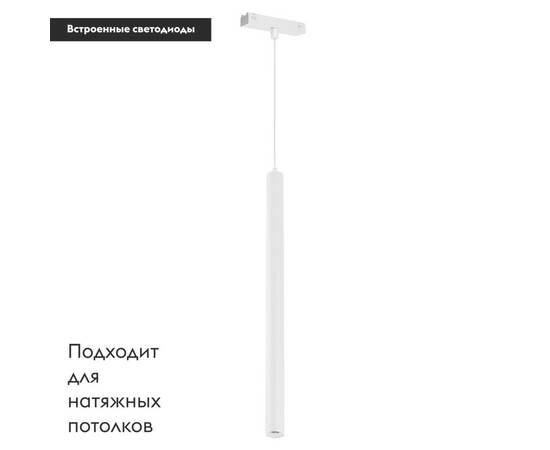 Трековый светодиодный светильник Arlight Mag-Vibe-Spot-Hang-R35-10W Warm3000 044469 (#акция#), изображение 2