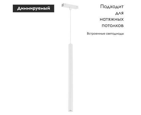 Трековый светодиодный светильник Arlight Mag-Vibe-Spot-Hang-R35-10W Day4000-Mix 045017 (#акция#), изображение 2