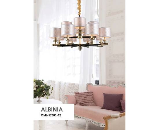 Подвесная люстра Omnilux Albinia OML-57303-12, изображение 4