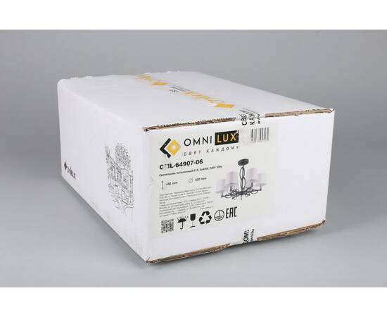 Потолочная люстра Omnilux Reggello OML-64907-06, изображение 3