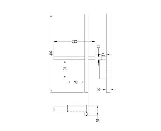 Настенный светодиодный светильник Arte Lamp Chic A2126AP-8BK, изображение 2