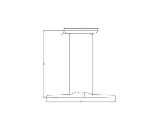 Подвесной светодиодный светильник Arte Lamp Conca A4286SP-19BK, изображение 2