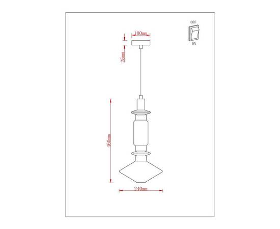 Подвесной светодиодный светильник Arte Lamp Fiorato A2442SP-11PB, изображение 2