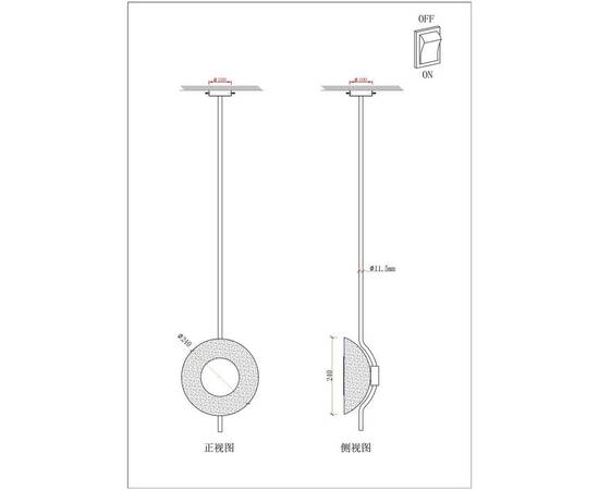 Подвесной светильник Arte Lamp Asti A2441SP-1PB, изображение 2