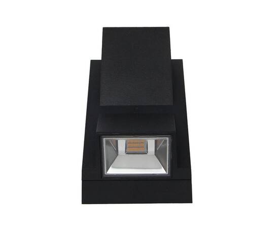 Уличный настенный светодиодный светильник Arte Lamp Gunter A6306AL-2BK, изображение 3