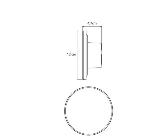 Уличный настенный светодиодный светильник Arte Lamp Nimbo A3409AL-1BK, изображение 2