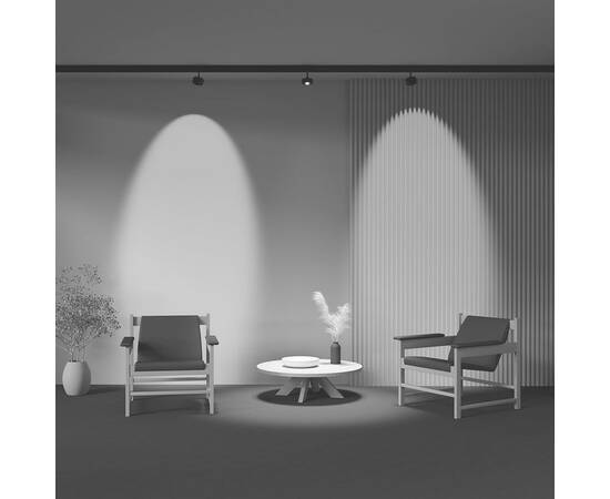 Трековый светодиодный светильник Maytoni Technical Exility Lens TR217-2-15W4K-B, изображение 3