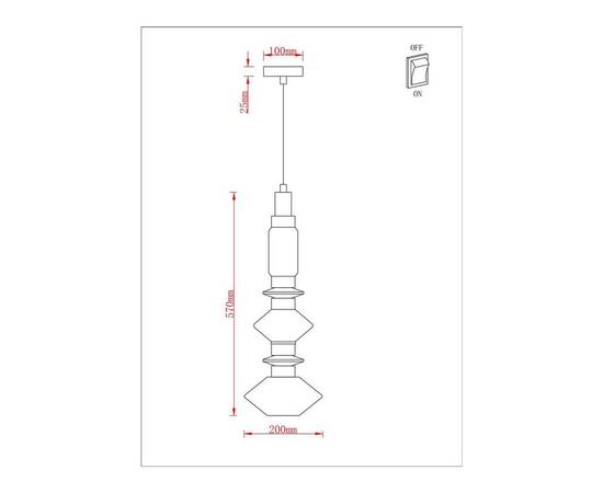 Подвесной светодиодный светильник Arte Lamp Fiorato A2442SP-16PB, изображение 2