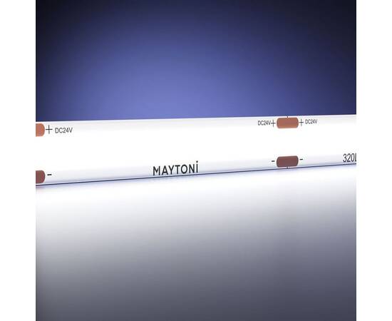 Светодиодная лента Maytoni 8W/m 320LED/m COB холодный белый 5M 201073