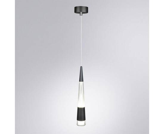 Подвесной светодиодный светильник Arte Lamp Sabik A6576SP-1BK, изображение 3