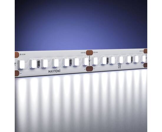 Светодиодная лента Maytoni 17W/m 168LED/m 2835SMD холодный белый 5M 201060