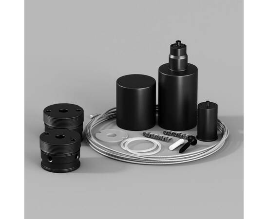 Подвесной комплект для вертикального монтажа Maytoni LNM-D25-PS-B 20309, изображение 3