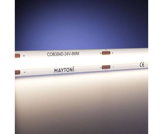 Светодиодная влагозащищенная лента Maytoni 12W/m 384LED/m COB дневной белый 5M 201079