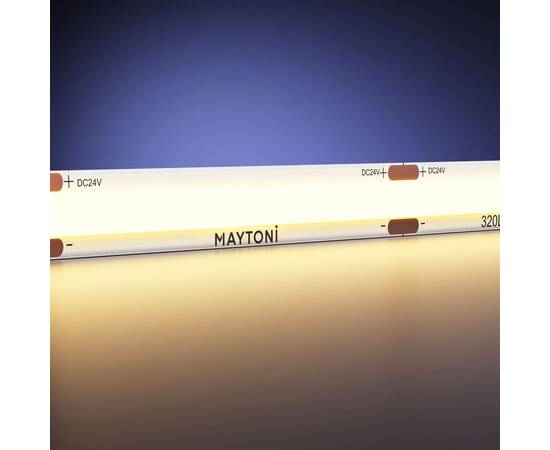 Светодиодная лента Maytoni 8W/m 320LED/m COB теплый белый 5M 201070