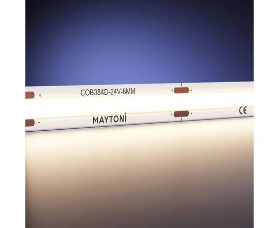 Светодиодная лента Maytoni 12W/m 384LED/m COB теплый белый 5M 201075
